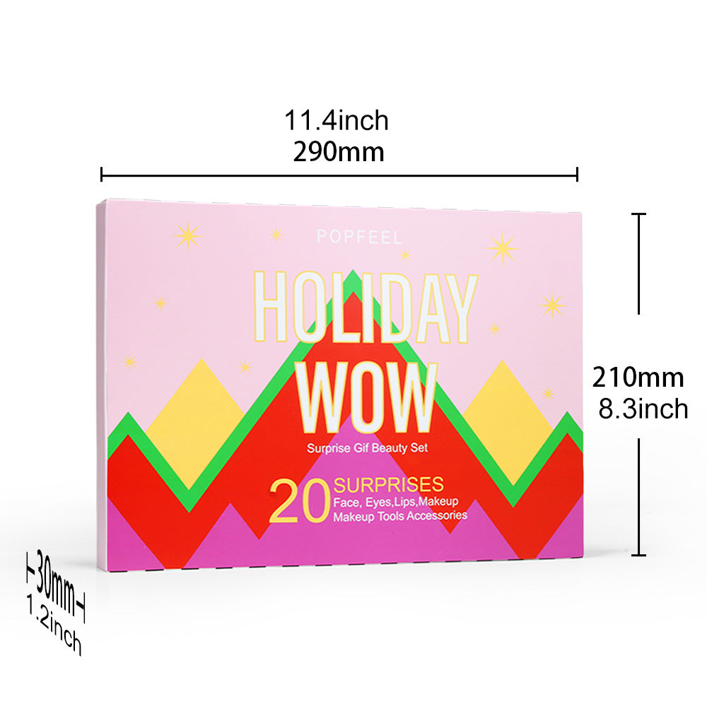 Holiday Makeup Gift Set | Complete Beauty Makeup Set for Glam Looks & Gifting