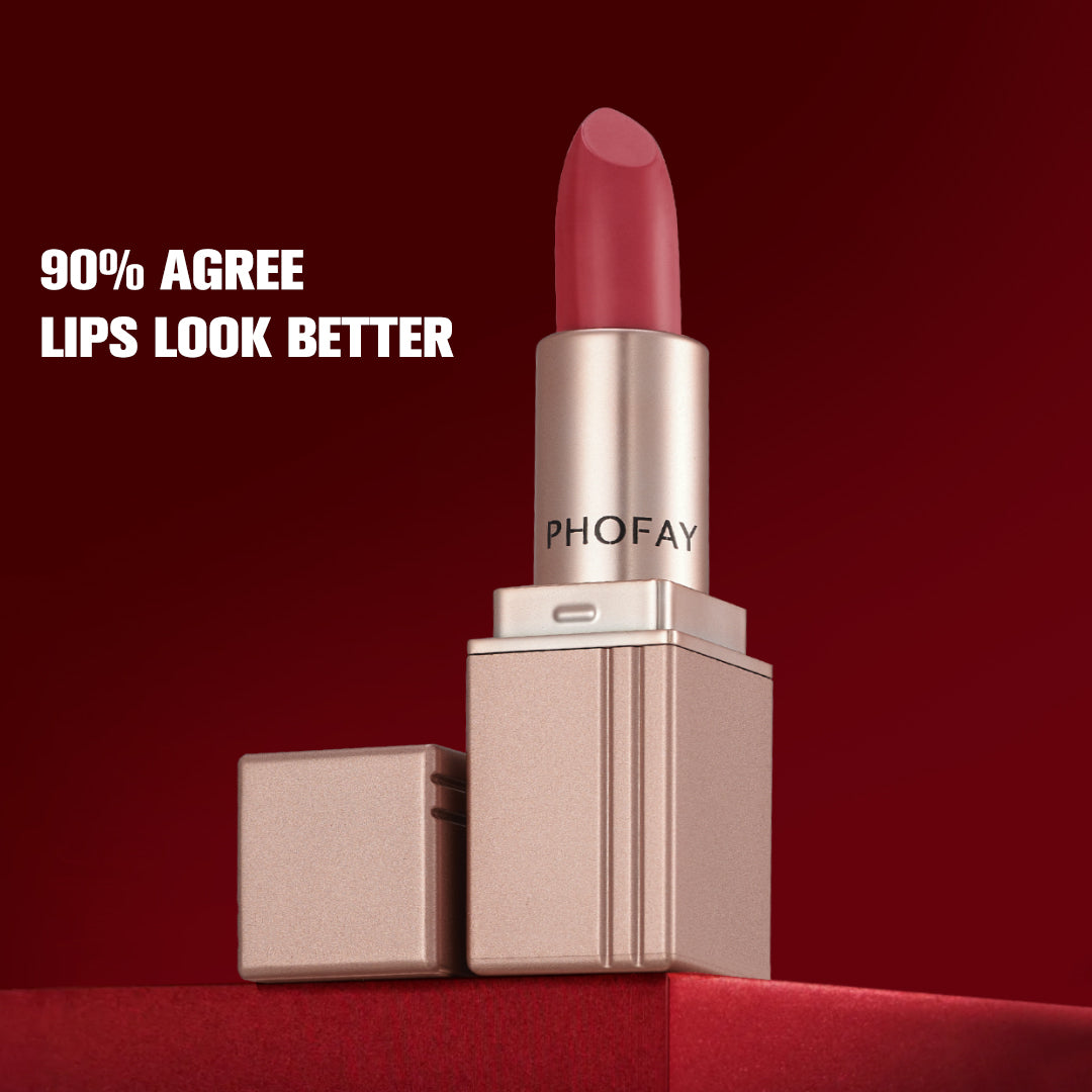 PHOFAY Matte Lipstick – Smooth, Long-Wear Color