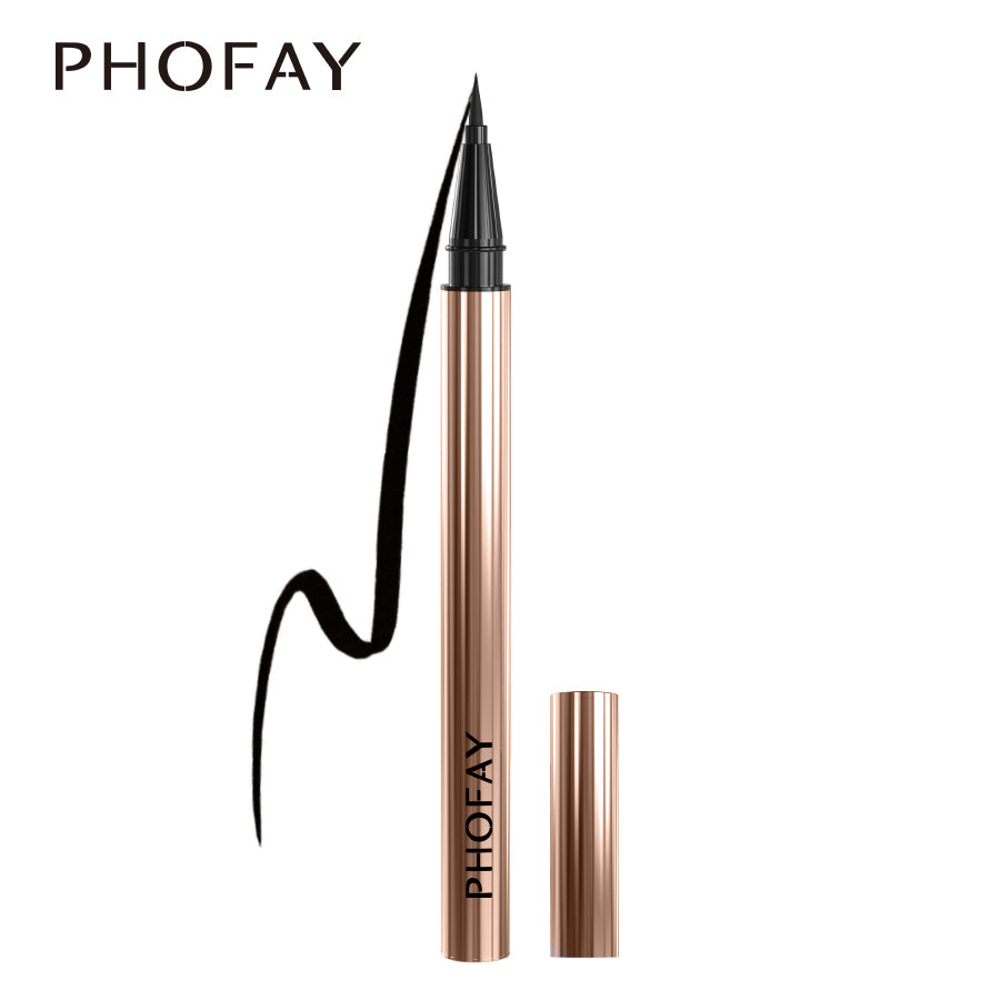 PHOFAY waterproof black liquid eyeliner pen for precise application