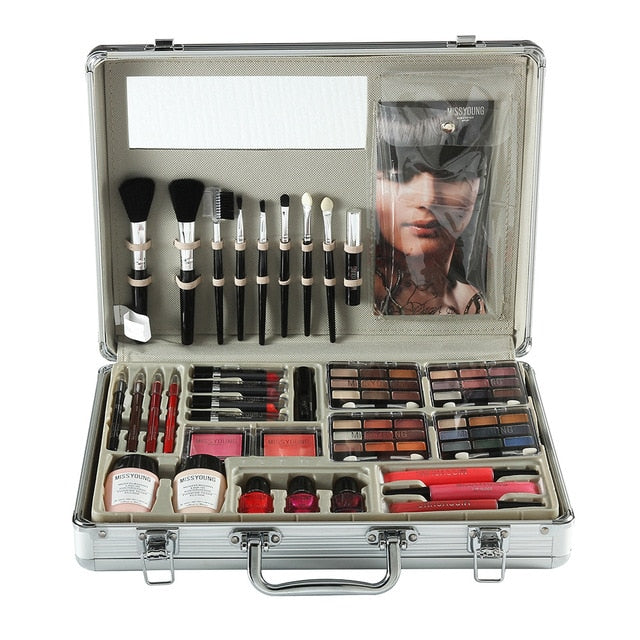 Compact all-in-one makeup kit for professional makeup artists