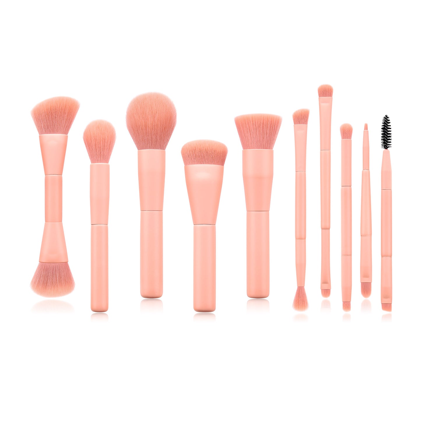 10-Piece Makeup Brushes Set | Professional Makeup Brush Kit for Face & Eyes