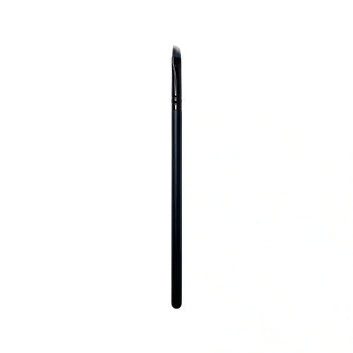 Angled liner brush for precise eyeliner and brow application