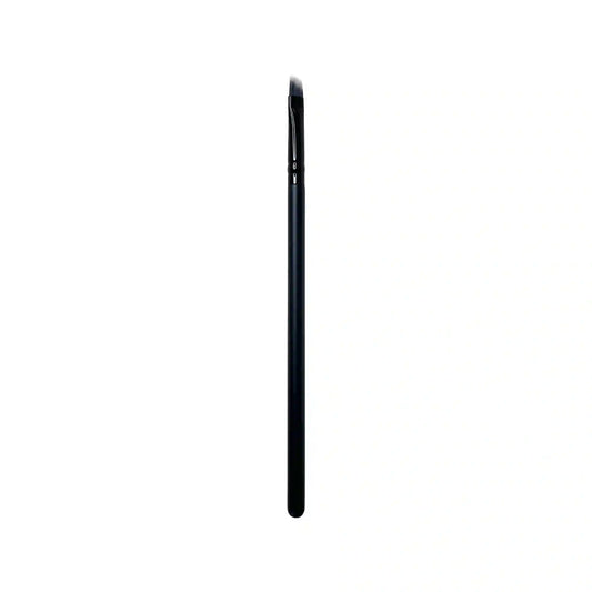 Angled liner brush for precise eyeliner and brow application