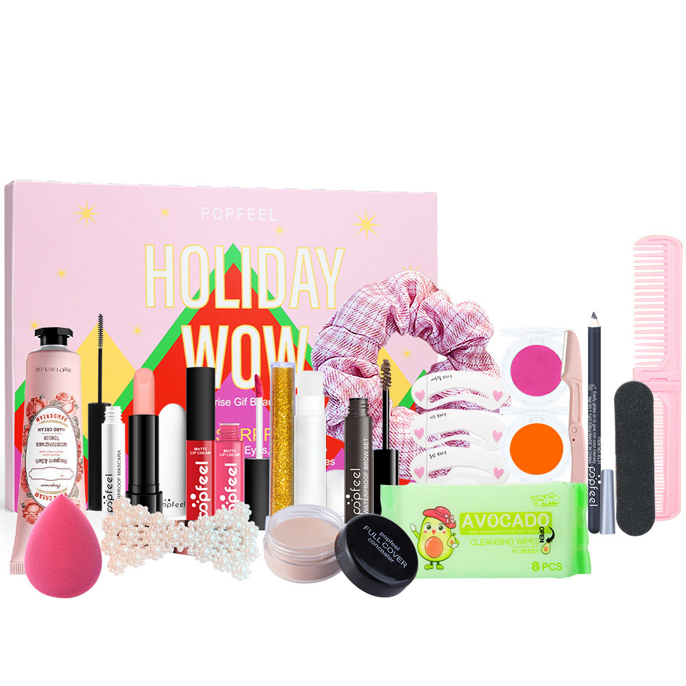 Holiday Makeup Gift Set | Complete Beauty Makeup Set for Glam Looks & Gifting