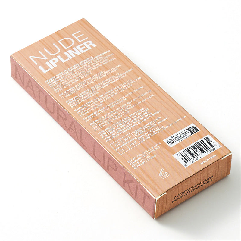 PHOFAY Nude Lip Liner Kit | Natural Lip Definition & Long-Lasting Wear