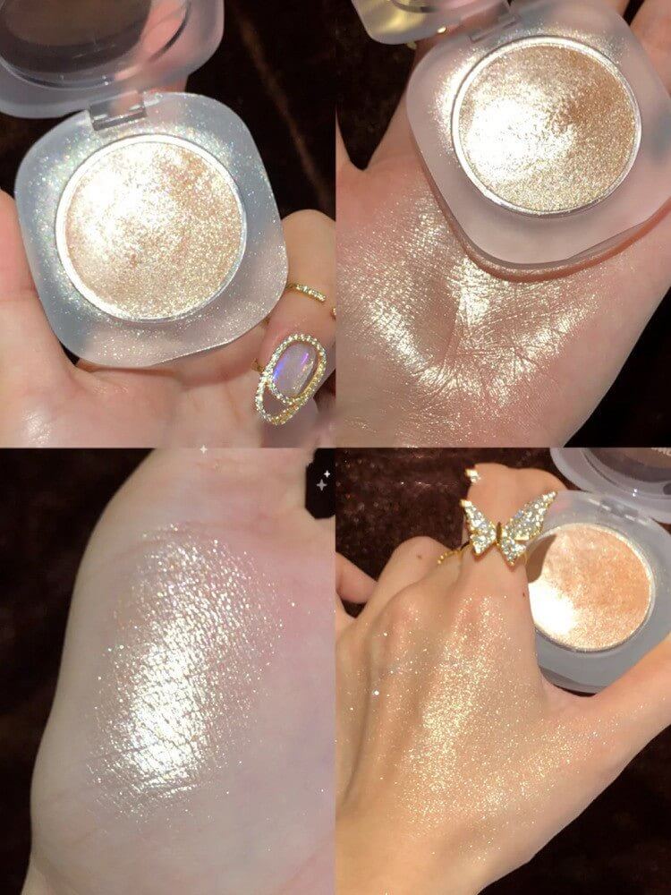 Diamond Glitter Mashed Potatoes Highlighter Diamond Highlighter Makeup Gel Face and Body Brighten Glitter Natural Contour Makeup - GrottonGlowDrop